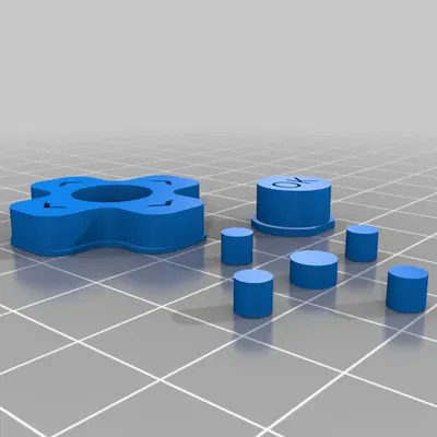 Nút điều khiển và nút điều hướng cho remote Roku