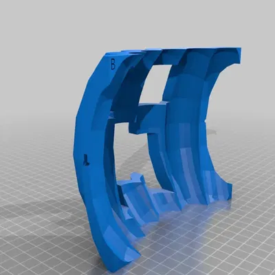 Mặt Creeper cho đèn bí ngô đa diện