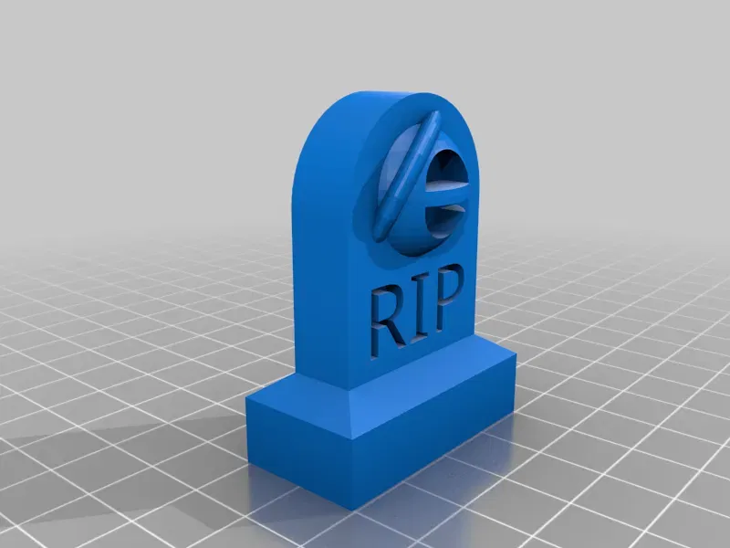 Bia mộ RIP IE tưởng niệm Microsoft - Image 1