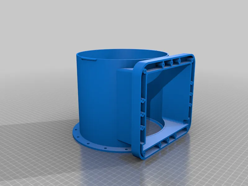 Bộ thu nước hồ bơi bị hỏng và sửa chữa 3D - Image 2