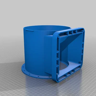 Bộ thu nước hồ bơi bị hỏng và sửa chữa 3D