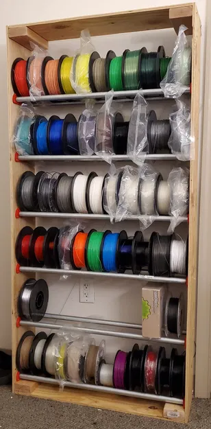 Giá đỡ cuộn filament đứng độc lập không cần khoan tường - Image 1