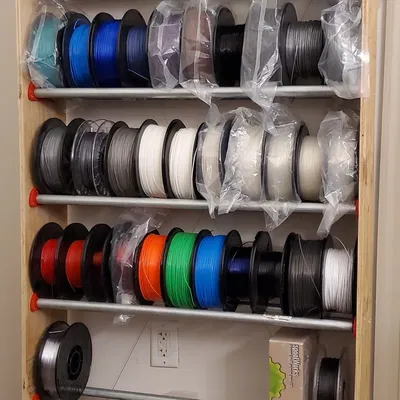 Giá đỡ cuộn filament đứng độc lập không cần khoan tường