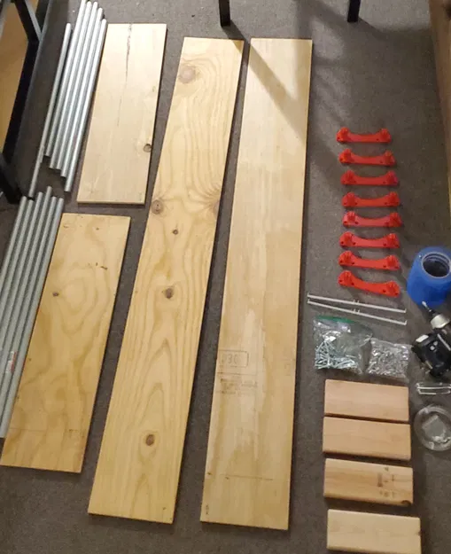 Giá đỡ cuộn filament đứng độc lập không cần khoan tường - Image 2