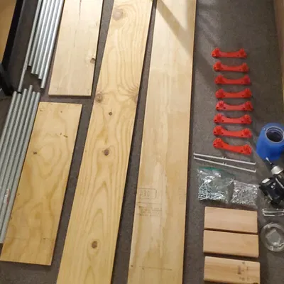 Giá đỡ cuộn filament đứng độc lập không cần khoan tường