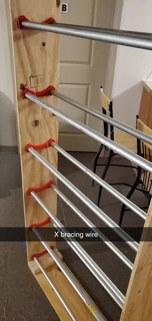 Giá đỡ cuộn filament đứng độc lập không cần khoan tường - Image 7