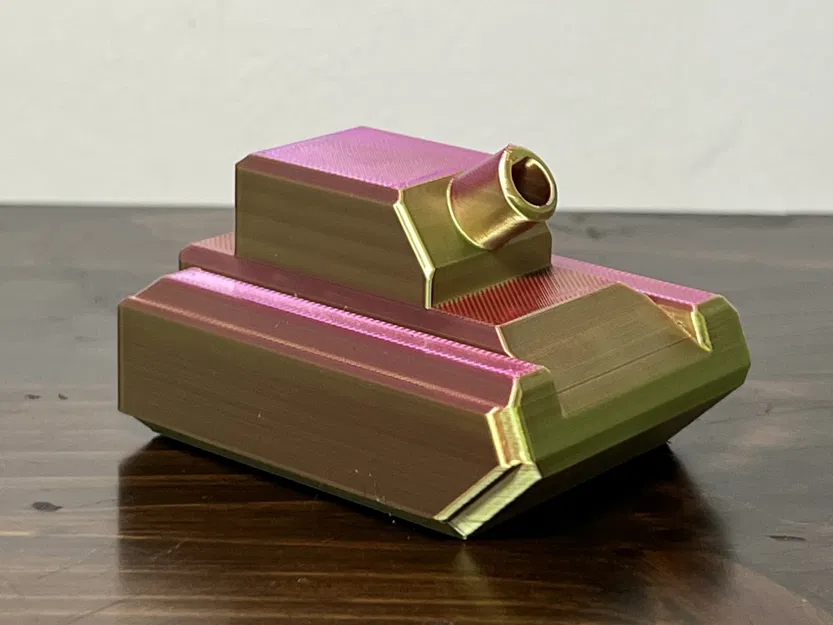 Xe tăng phong cách low-poly cho bộ sưu tập 3D - Image 2