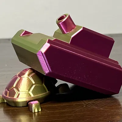 Xe tăng phong cách low-poly cho bộ sưu tập 3D