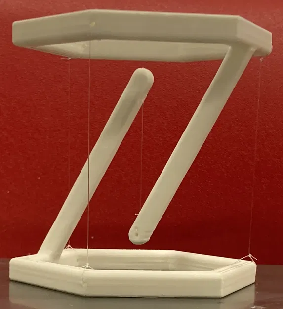 Mô hình tensegrity đơn giản in không cần hỗ trợ - Image 1