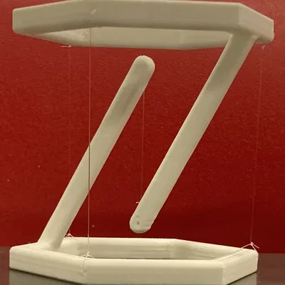Mô hình tensegrity đơn giản in không cần hỗ trợ
