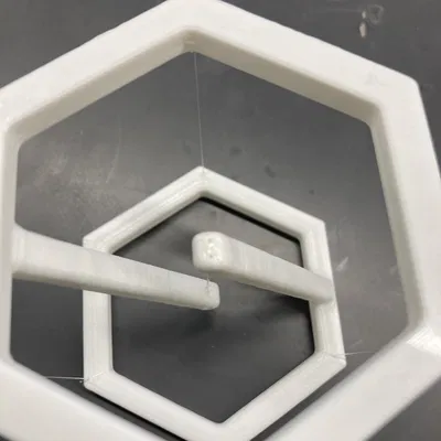 Mô hình tensegrity đơn giản in không cần hỗ trợ