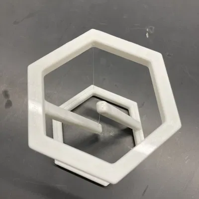 Mô hình tensegrity đơn giản in không cần hỗ trợ