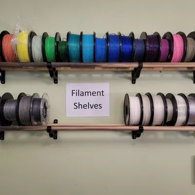 Giá đỡ cuộn filament treo tường dễ dàng in 3D