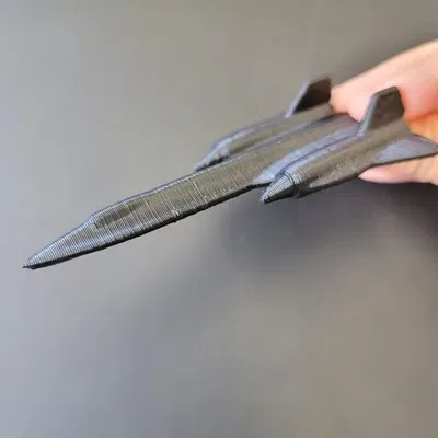 Máy bay SR-71 Blackbird với thiết kế cải tiến cho in 3D
