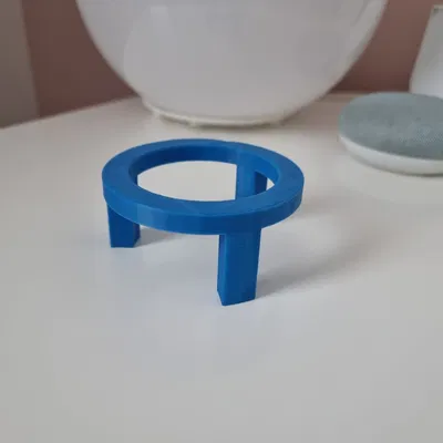 Giá đỡ chậu hoa bên trong chậu hoa ngoài