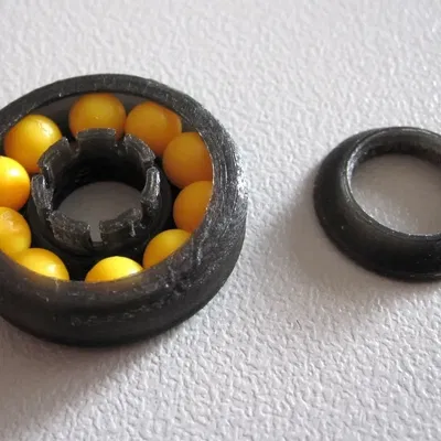 Vòng bi bóng lăn thiết kế lắp ghép không cần keo