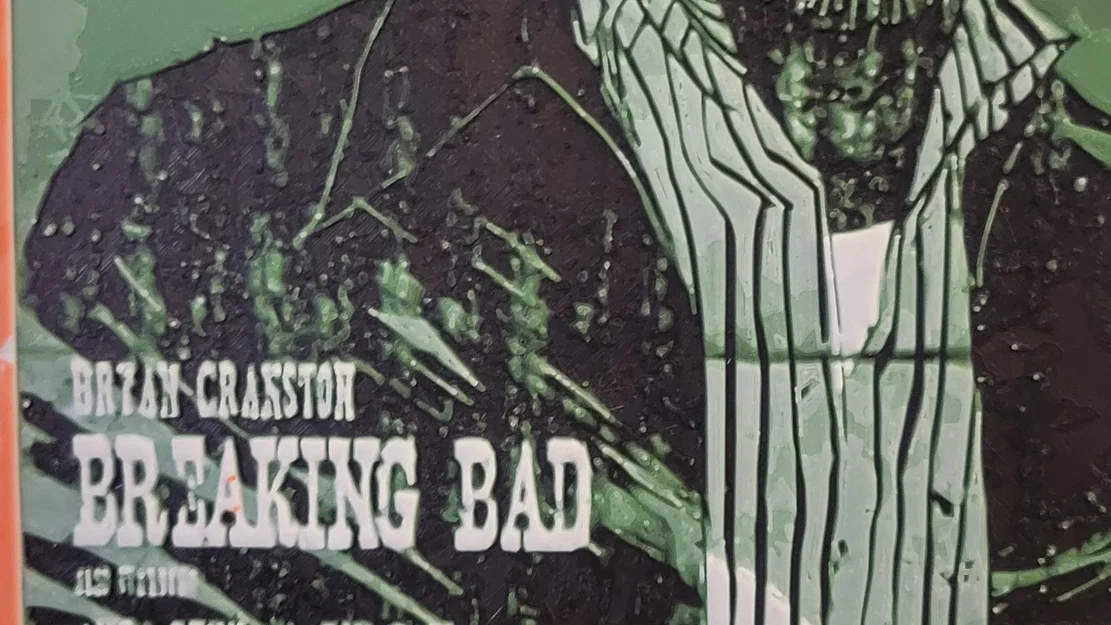 Áo poster Breaking Bad với màu sắc đa dạng từ HueForge - Image 1