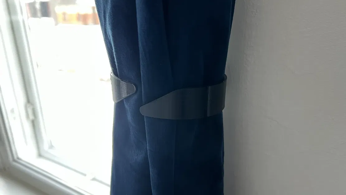 Kẹp rèm gắn khung cửa sổ chắc chắn và linh hoạt - Image 1