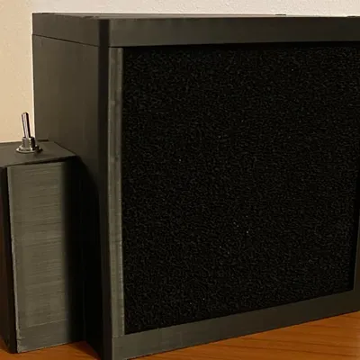 Máy hút khói với quạt 120mm/80mm và bộ lọc carbon