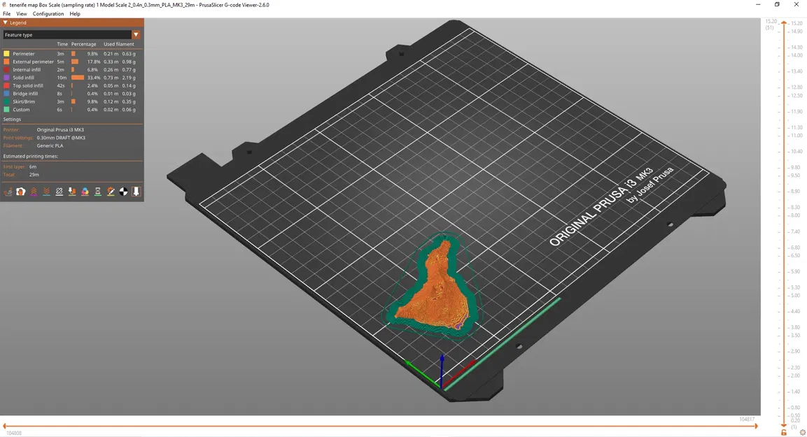 Mô hình quy mô núi Teide trên đảo Tenerife, quần đảo Canary - Image 2