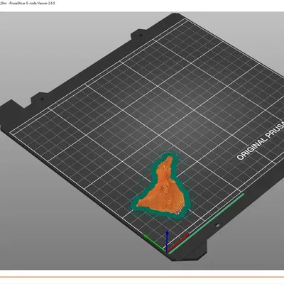 Mô hình quy mô núi Teide trên đảo Tenerife, quần đảo Canary