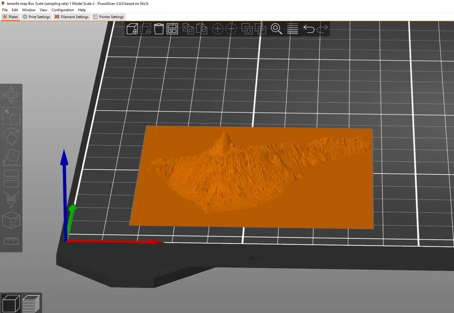 Mô hình quy mô núi Teide trên đảo Tenerife, quần đảo Canary - Image 3