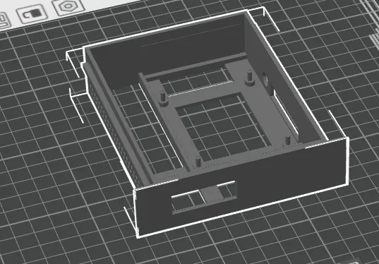 Giá đỡ PiRack cho Model 3A+ với khe OLED - Image 1