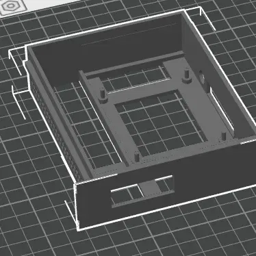 Giá đỡ PiRack cho Model 3A+ với khe OLED