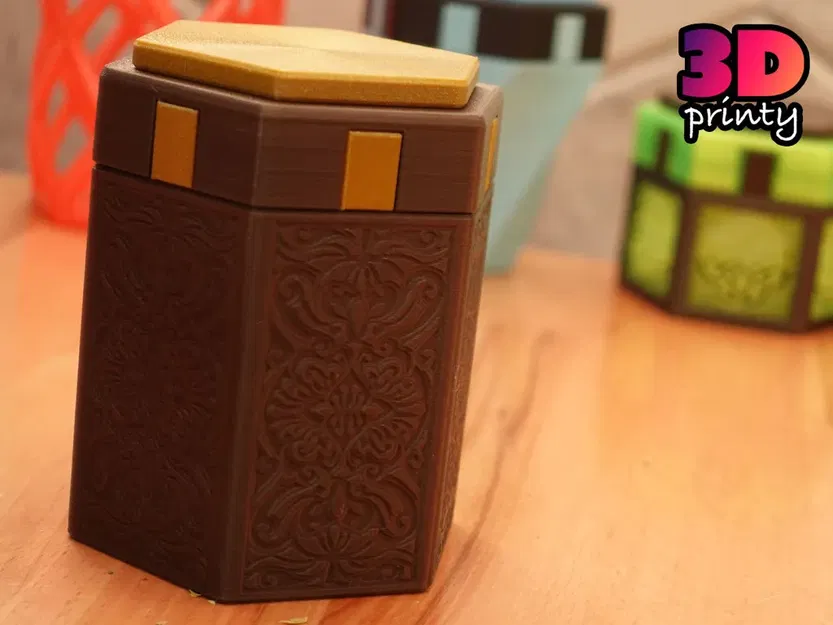 Hộp trò chơi lật khóa hình lục giác - Image 5