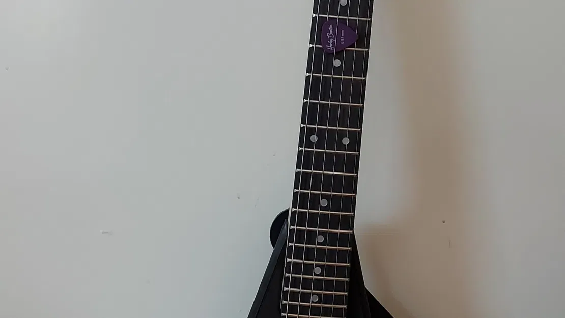 Guitar du lịch điện tử Sparrow không đầu nhỏ gọn - Image 1