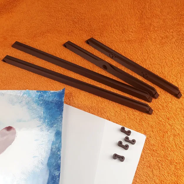 Khung ảnh A4 mỏng thanh lịch treo tường - Image 2