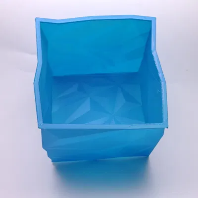 Đèn hình khối lập phương phong cách low poly