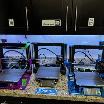 Biển báo giới hạn tốc độ 600mm/s cho máy in Prusa MK4