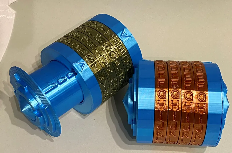 Hộp bí mật Cryptex phiên bản 4 chữ cái dành cho trẻ em - Image 3