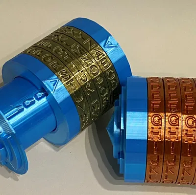 Hộp bí mật Cryptex phiên bản 4 chữ cái dành cho trẻ em