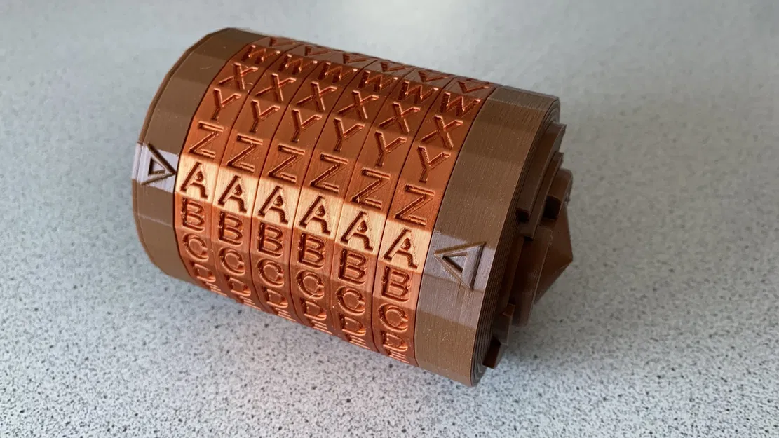 Hộp bí mật Cryptex 6 chữ cái cho cháu ngoại - Image 2