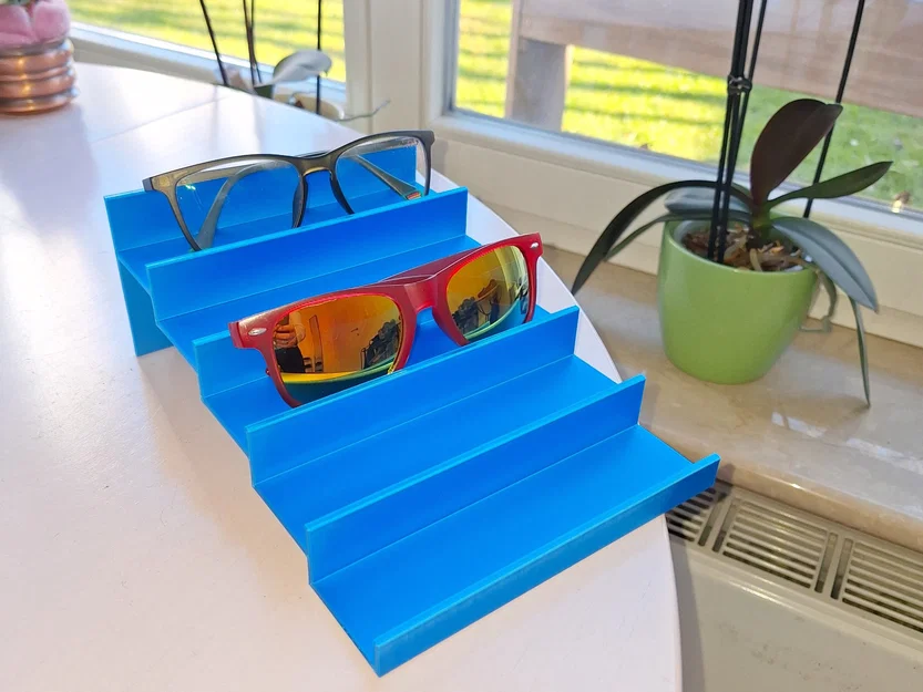 Giá đỡ kính mát kiểu cầu thang tiện lợi - Image 3