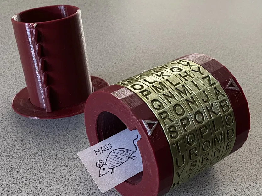 Hộp bí mật Cryptex 5 chữ cái cho cháu tôi - Image 1