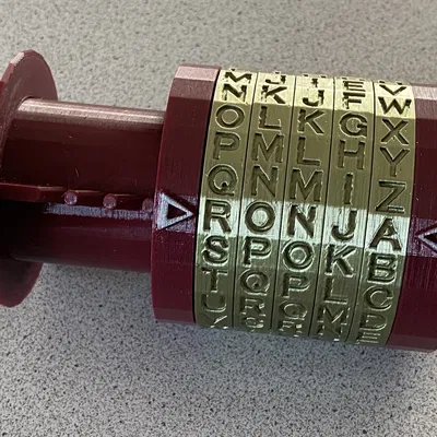 Hộp bí mật Cryptex 5 chữ cái cho cháu tôi