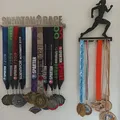 Giá đỡ huy chương SpartanRace với hình bóng người chạy - Thumbnail 3