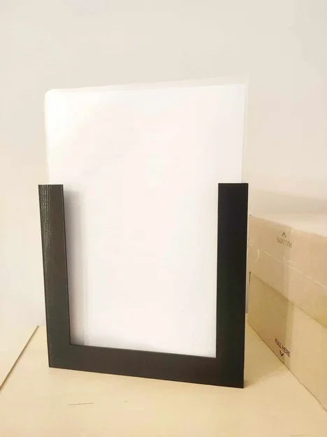 Giá đỡ tờ rơi A4 treo tường có lỗ khoan - Image 2