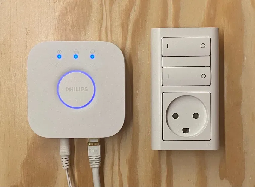 Bảng điều khiển svagstrømstryk cho Philips Hue - Image 1