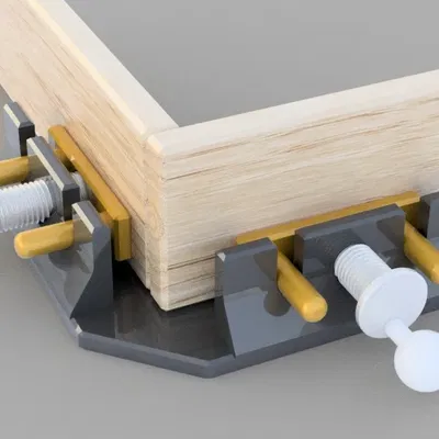 Kẹp góc cho việc giữ vật ở góc 90 độ