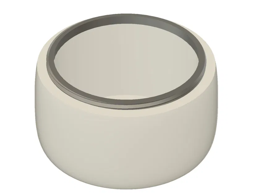 Bình chứa có nắp vặn - mẫu trống để trang trí - Image 1