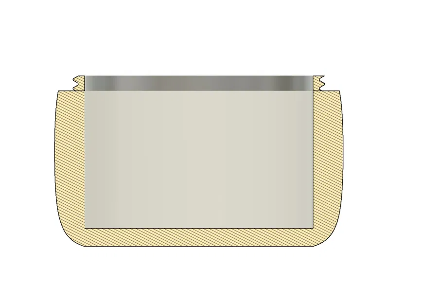 Bình chứa có nắp vặn - mẫu trống để trang trí - Image 2