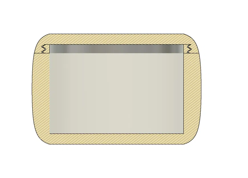 Bình chứa có nắp vặn - mẫu trống để trang trí - Image 3