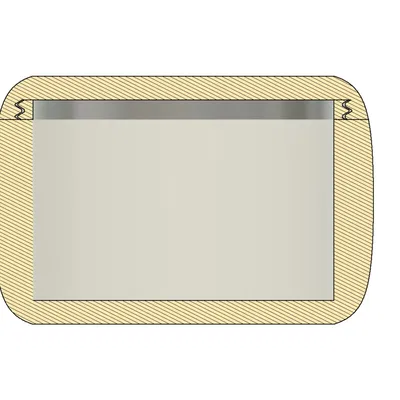 Bình chứa có nắp vặn - mẫu trống để trang trí