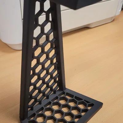 Giá đỡ tai nghe thiết kế tổ ong dễ in 3D