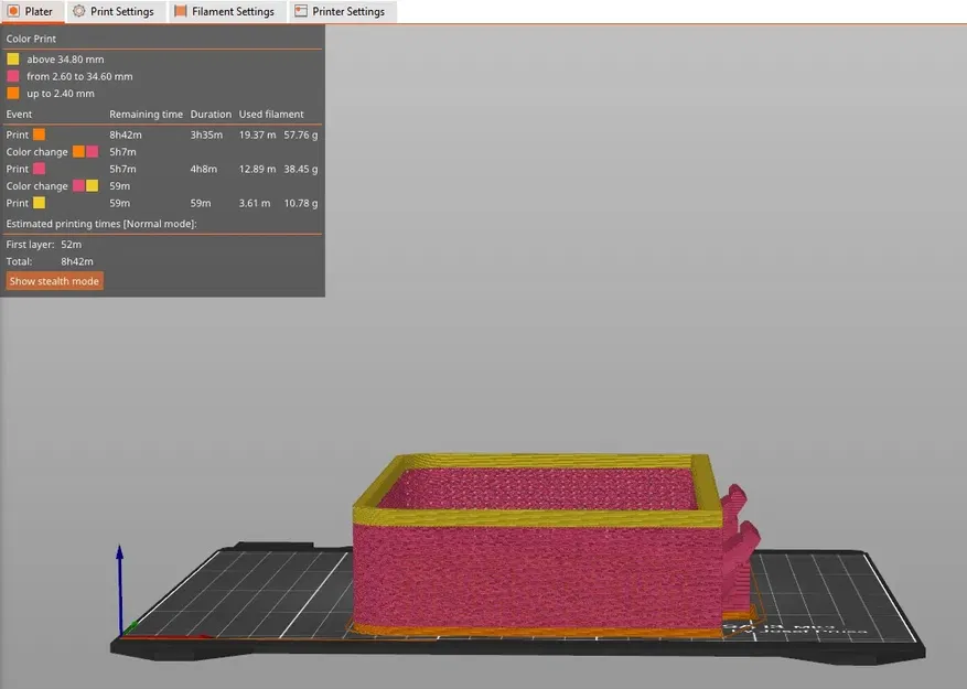 Hộp bên lưới mở rộng cho máy in Prusa MK3S+ - Image 6