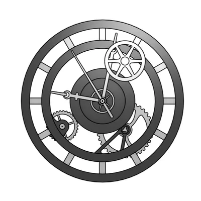 Vỏ đồng hồ bánh răng steampunk hiện đại cho cơ chế chuyển ...